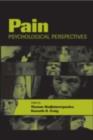 Image for Pain: Psychological perspectives
