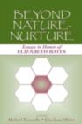 Image for Beyond nature-nurture: essays in honor of Elizabeth Bates