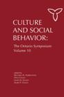 Image for Culture and social behavior : Vol. 10