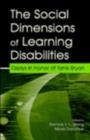 Image for The social dimensions of learning disabilities: essays in honor of Tanis Bryan