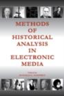 Image for Methods of historical analysis in electronic media : 0