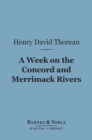 Image for Week on the Concord and Merrimac Rivers (Barnes &amp; Noble Digital Library)