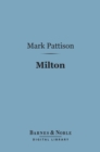 Image for Milton (Barnes &amp; Noble Digital Library): English Men of Letters Series