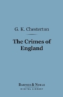 Image for Crimes of England (Barnes &amp; Noble Digital Library)