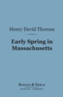 Image for Early Spring in Massachusetts (Barnes &amp; Noble Digital Library)