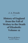 Image for History of England From the Fall of Wolsey to the Death of Elizabeth, Volume 12 (Barnes &amp; Noble Digital Library)