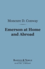 Image for Emerson at Home and Abroad (Barnes &amp; Noble Digital Library)