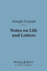 Image for Notes on Life and Letters (Barnes &amp; Noble Digital Library)