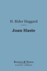 Image for Joan Haste (Barnes &amp; Noble Digital Library)