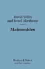 Image for Maimonides (Barnes &amp; Noble Digital Library)