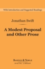 Image for Modest Proposal and Other Prose (Barnes &amp; Noble Digital Library)