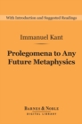 Image for Prolegomena to Any Future Metaphysics (Barnes &amp; Noble Digital Library)