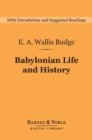 Image for Babylonian Life and History