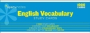 Image for English Vocabulary SparkNotes Study Cards