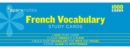 Image for French Vocabulary SparkNotes Study Cards
