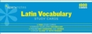 Image for Latin Vocabulary SparkNotes Study Cards