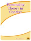 Image for Personality Theory in Context