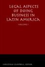 Image for Legal Aspects of Doing Business in Latin America - Volume I