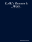 Image for Euclid&#39;s Elements in Greek : Vol. II: Books 5-9