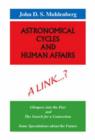 Image for Astronomical Cycles and Human Affairs