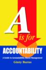 Image for A is for Accountability