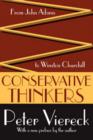 Image for Conservative Thinkers : From John Adams to Winston Churchill