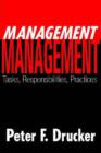 Image for Management : Tasks, Responsibilities, Practices