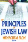 Image for Principles of Jewish Law