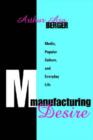 Image for Manufacturing desire  : media, popular culture, and everyday life