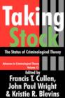 Image for Taking stock  : the status of criminological theory