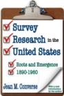Image for Survey Research in the United States