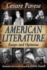 Image for American literature  : essays and opinions