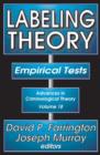 Image for Labeling Theory : Empirical Tests