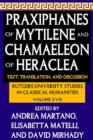 Image for Praxiphanes of Mytilene and Chamaeleon of Heraclea