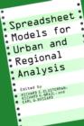 Image for Spreadsheet Models for Urban and Regional Analysis