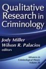 Image for Qualitative Research in Criminology