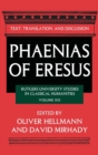 Image for Phaenias of Eresus : Text, Translation, and Discussion