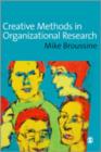 Image for Creative Methods in Organizational Research