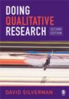 Image for Doing qualitative research  : a practical handbook