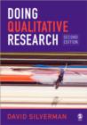Image for Doing qualitative research  : a practical handbook