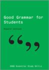 Image for Good grammar for students