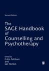 Image for The Sage Handbook of Counselling and Psychotherapy