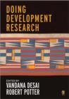 Image for Doing Development Research