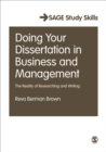 Image for Doing Your Dissertation in Business and Management