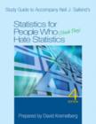 Image for Study Guide to Accompany Neil J. Salkind&#39;s Statistics for People Who (think They) Hate Statistics