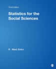Image for Statistics for the Social Sciences