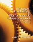 Image for Program evaluation and performance measurement  : an introduction to practice