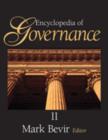 Image for Encyclopedia of Governance