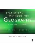 Image for Statistical Methods for Geography