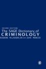Image for The Sage Dictionary of Criminology